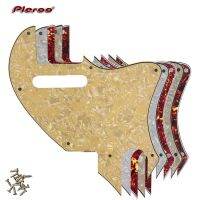 ชิ้นส่วนกีตาร์ Pleroo-สำหรับเราเทเลสเตอร์เทเลสเตอร์รูไฮบริดรอยขีดข่วนแผ้น Pickguard กีตาร์เทเลรองรับการตั้งค่าเฉพาะแปลง