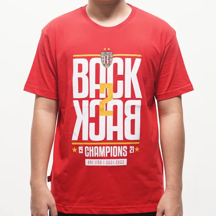 Bali United Kaos Back 2 Back Champions Lazada Indonesia