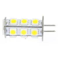 【CW】 GY6.35 Dimmable G6.35 led LAMP LIGHT 12VAC/12VDC/24VDC 18LED 5050SMD 360-396LM Warm Car 1pcs/lot