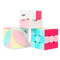 Qiyi Neon Edition Magic Cube Qcdi 2X2 Warriors 3X3 Speed Cube Maple Leaves Lvy การศึกษาของเล่นเด็ก Cubo Magico ปริศนาของเล่น