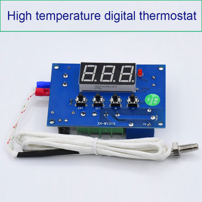บอร์ดควบคุมอุณหภูมิดิจิตอล,ตัวควบคุมอุณหภูมิสูง K-Type XH-W1315-30 ~ 999 °C