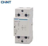 1PCS CHINT NCH8-63/20อุปกรณ์เสริมในครัวเรือน AC 220V 230V AC 63A 1NO 1NC 2NO 2NC