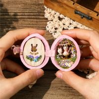 Cutebee Box Theater Dollhouses DIY Wooden Doll House Miniature Home Doll House Furniture Accessories Toys Gift For Kids