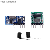 TOOL IMPROVER 433MHz Wireless RF 4 Channel output Receiver MODULE และ Transmitter EV1527 Code