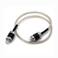 TOP-HiFi 9 cores 16AWG NORDOST Valhalla 7N silver Plated OCC Power Cable Hi-End Carbon Fiber US/EU/AU Version Power Plug