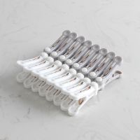 Non-marking Strong Anti-wind Clothes Clips Household Clothing Pegs Multifunctional Laundry Drying Hanging Clothespin Tools