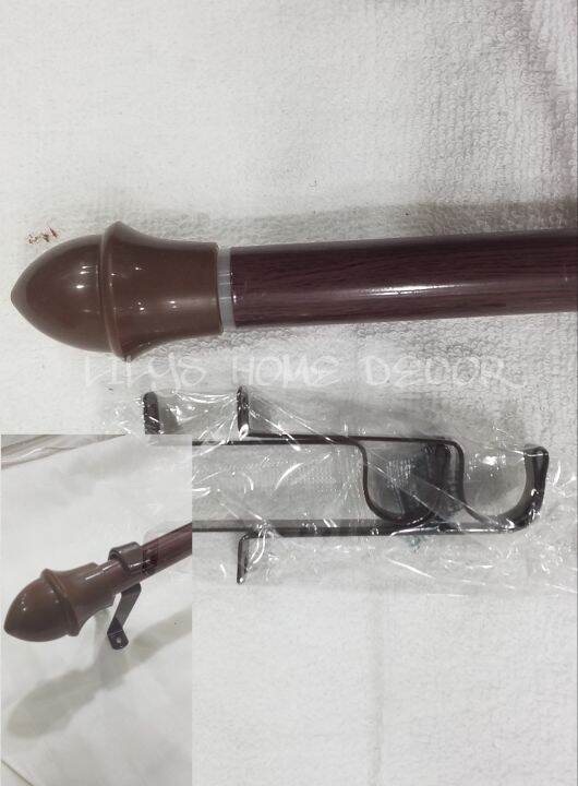 Wooden Extendable Curtain Rod(48x84inches) Thick Lazada PH