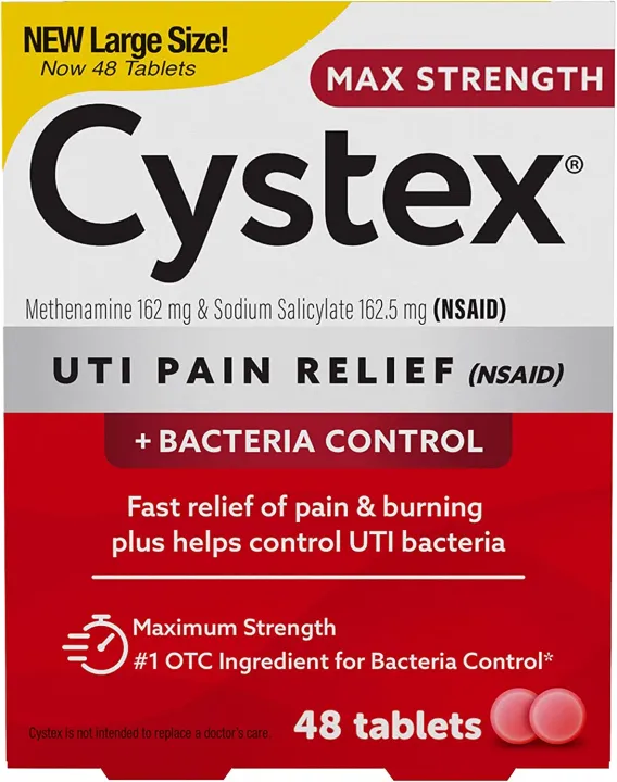 Cystex UTI Pain Relief, Maximum Strength Urinary Tract Infection