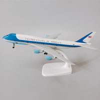 Air Force One Presidential Jet Joe Biden 20cm Boeing 747-400 20cm Die-Cast Aircraft Model on Stand