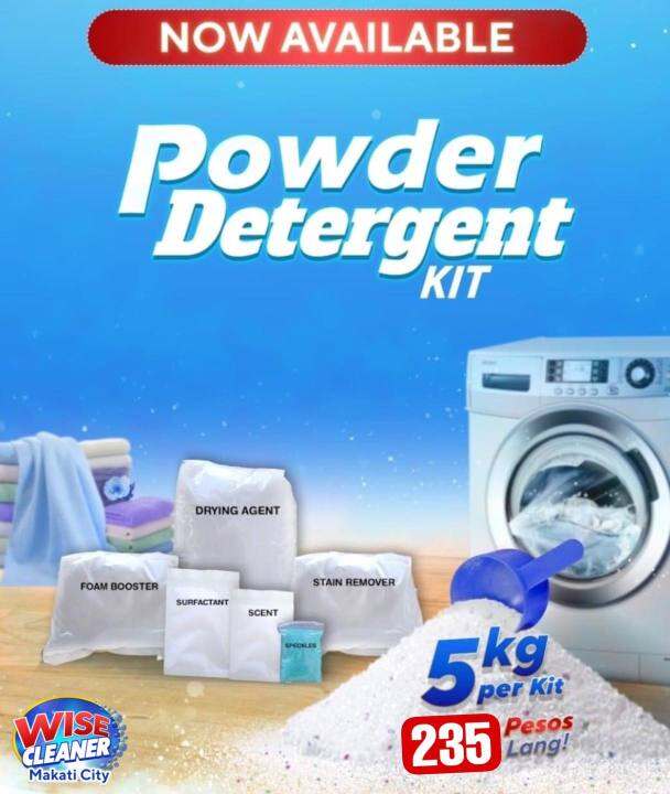 PREMIUM POWDER DETERGENT KIT WISE CLEANER Lazada PH
