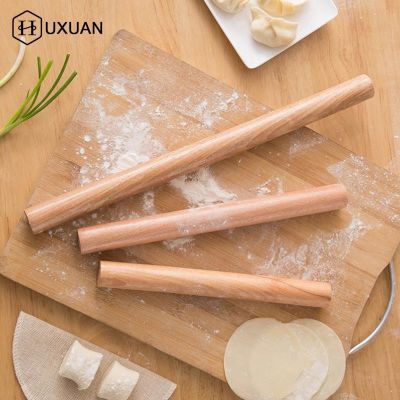 4 Size Wooden Rolling Pin Make Pasta Dumplings Fondant Biscuit Cake Tools Pastry Roll Dough Roller Kitchen Baking Accessories