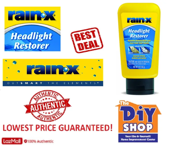 RainX Headlight Restorer 5.25 oz rain x rainx Rain X RainX Lazada PH