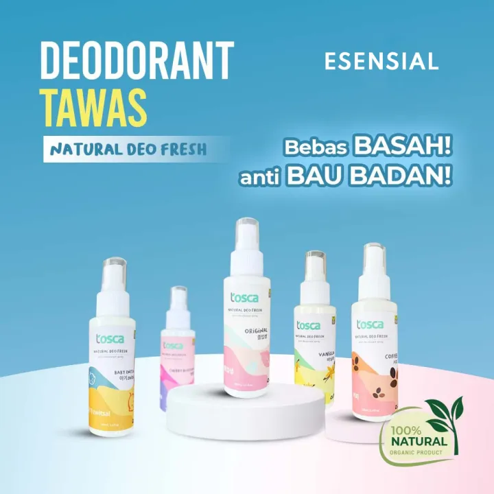 Deodorant Spray Remaja Natural Deo Fresh Wangi Murah Mampu Menahan