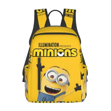 Minions 3D hard shell backpack preschool school bag for kid