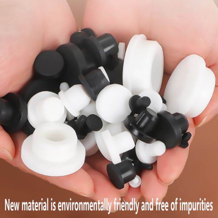 rubber-plug-silicone-inner-hole-stopper-eyelet-joint-waterproof-washer-protective-ring-threaded-plugs-cover-nut-cap-t-plug-round