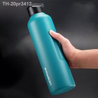 ◕■ 20pr3412 Garrafa térmica de aço inoxidável SUS316 garrafa água desportiva grande capacidade fitness ar livre 1000ml