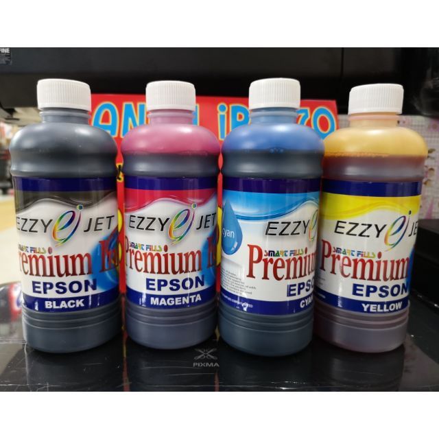 ezzy-jet-epson-inkjet-premium-ink-หมึกเติมอิงค์เจ็ท-epson-ขนาด-500-ml-ชุด-4-สี-blck-cyan-magenta-yellow