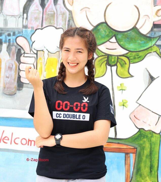 เสื้อยืดแขนสั้น-cc-oo-งานปัก-งานป้าย-ผ้าcotton100-ชาย-หญิง-s-m-l-xl-no-37