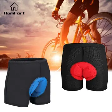 EXTRA PADDED LAYERS) WJS Extra Padded Bicycle Bike Underwear