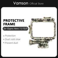 【hot】☫▩❈  Vamson for Gopro 10 9 Accessories Camouflage Cover Border Frame Housing VP618