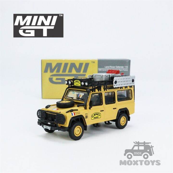 mini-gt-1-64พิทักษ์แลนด์โรเวอร์110-รถโมเดล-diecast-ตุ๊กตาเหล็ก
