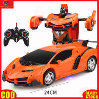 LeadingStar toy new 1:18 Remote Control Transforming Car Induction Transforming Robot Rc Car Children Racing Car Model Toys For Boys