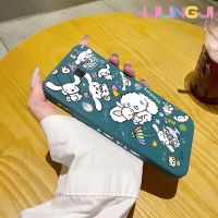 Jlingji เคสปลอกสำหรับ Samsung J7 J7 Prime 2เคสลายการ์ตูนยิ้ม Cinnamoroll เคสโทรศัพท์ดีไซน์ใหม่บางสร้างสรรค์ป้องกันขอบสี่เหลี่ยมเคสนิ่มเคสปลอกซิลิโคนกันกระแทก