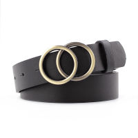 Luxury Fashion Leather Waist Belt Ceinture Femme Woman Double G Ring Belts for Girl Women Dress Cinturones GG Belts Para Mujer