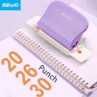 KW-triO Round Hole Punch Notebook Standard Punch Machine 6-hole Planner Papers Puncher A4 A5 B5 DIY Scrapbooking Office Supplies Note Books Pads