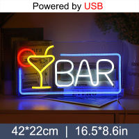 Coffee Bar Neon Signs Light LED แก้วไวน์โลโก้ Night Lamp Decor Room Home Shop ร้านอาหาร K Party Holiday วันเกิด Gift