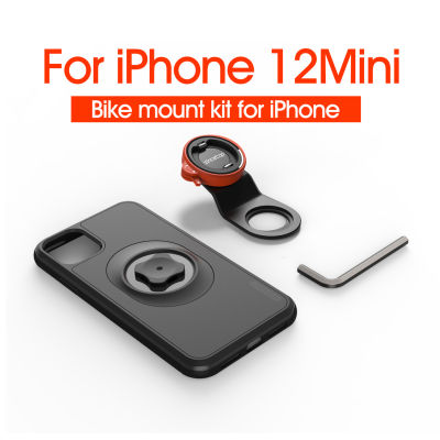 Mountain Bike Phone holder for iPhone 11Pro X MAX Xr 8plus 7 SE bicycle Mount Bracket Clip rotate Stand Kit With shockproof case