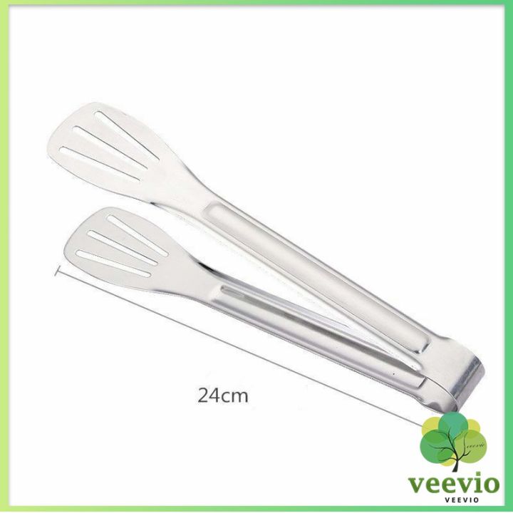 veevio-คลิปหนีบอาหารสแตนเลส-ที่คีบบาร์บีคิว-ย่างเนื้อ-food-clip-ที่คีบของทอด-ที่คีบบาร์บีคิว-อเนกประสงค์-จับถนัดมือ-พกพาสะดวก