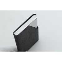 MILANDO Card Holder Aluminum Alloy Business Name Card Case Wallet for Men (Type 4)