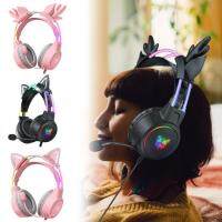 RGB Game Headphones With HD Flexible Mic Game Headsets For PC Computer Games X15 Cute Headphones Noise Canceling Headphones apposite