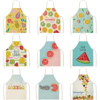 Summer fruit pattern kitchen apron women master apron Women kitchen apron Apron for hairdresser aprons for women Child apron Aprons