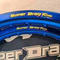 วงล้อ (Super Drag) 1.4×17 สีน้ำเงิน/คู่