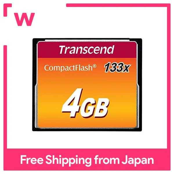 Transcend 4GB CF CARD (133X、 TYPE I ) TS4GCF133 Lazada PH