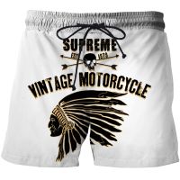 New Arrival vintage motorcycle Indians beach shorts Men Women 3D Printed Novelty Fashion Beach Shorts Hip Hop Casual Summer pant