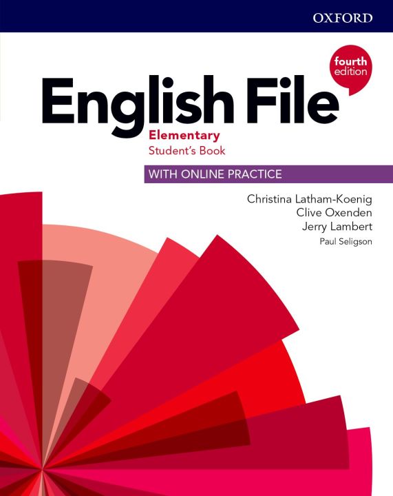 หนังสือ English File 4th ED Elementary : Students Book with Online Practice (P)