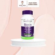 Viên Uống Hỗ Trợ Mọc Tóc Natrol Biotin 10000 Mcg 100 Viên Của Mỹ