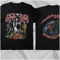 Rolling Stones Double Sided  polyester Graphic Vintage Men T-Shirt S-5XL 101834