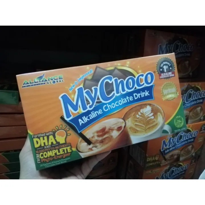 MY CHOCO Alkaline Chocolate Drink 20 Sachets Lazada PH