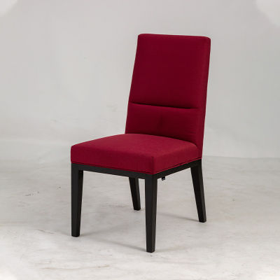 modernform เก้าอี้ รุ่น KADE หุ้มผ้าสีแดงเลือดหมู