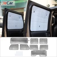 Jecar Windshield Sunshade Front Window Shade Sun Visor Cover For Jeep Wrangler JL 2018-2021 4-Door Version Car Accessories