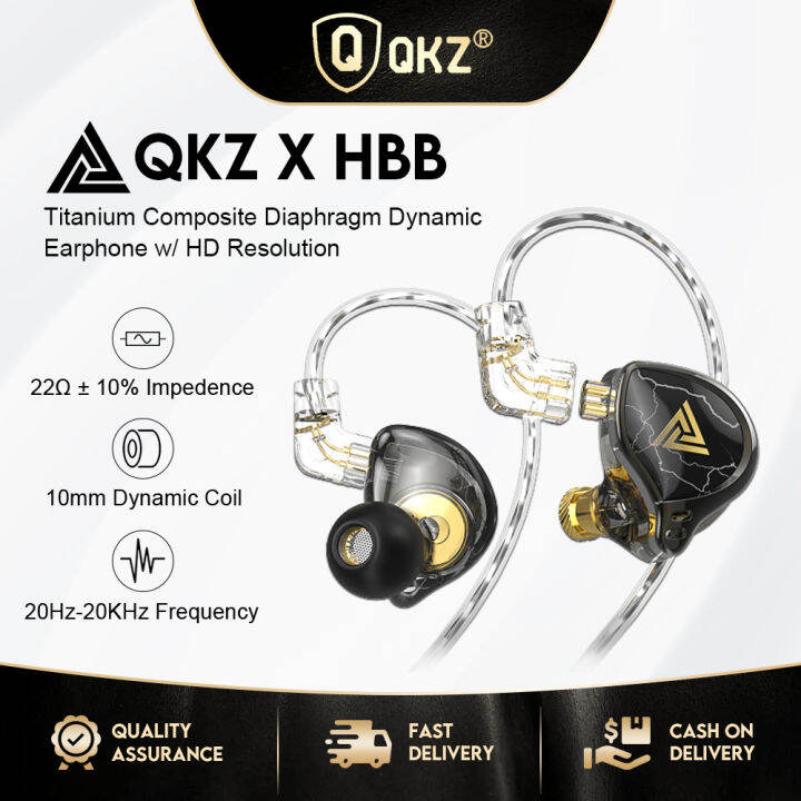 Jual QKZ AK6 Plus In Ear Monitor Gaming Super Bass Earphone Headset