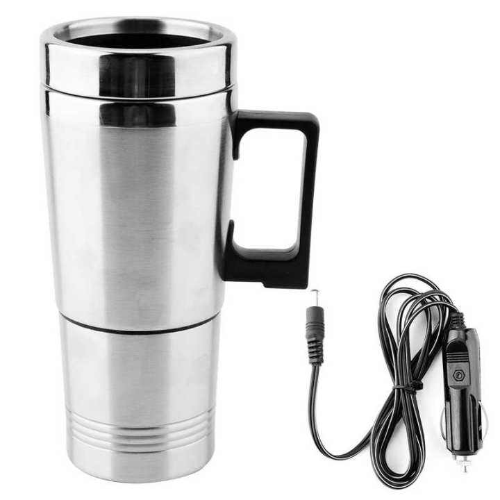 Electric Car Kettle Thermos With Heating Cup 350ML And 150ML Stainless