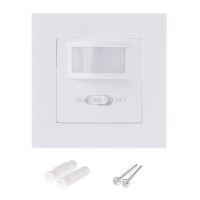 Ac 110โวลต์-240โวลต์เซ็นเซอร์ Pir Ir อินฟราเรด Motion Sensor แสง Pir สวิทช์ปิดภาคเรียนผนังโมดูลกับ Pir ในร่างกายย้ายเหนี่ยวนำ