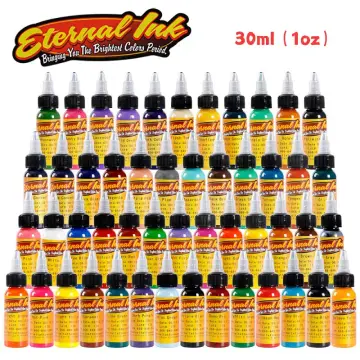 Buy Tattoo Eternal Tattoo Ink Set 16 Colors Set 30ml Free Shipping 16 pcs  original Online at Lowest Price in Ubuy India 174147205612