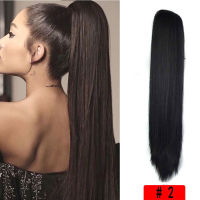 22inch Claw Clip On Ponytail Hair Extension Synthetic Ponytail Extension Hair For Women Pony Tail Hair Hairpiece Wig  Hair Extensions  Pads