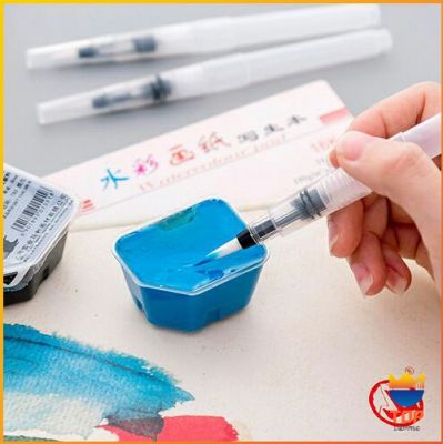 TOP ปากกาหัวพู่กัน สำหรับวาดภาพสีน้ำ ปากกาหัวพู่กัน Pen